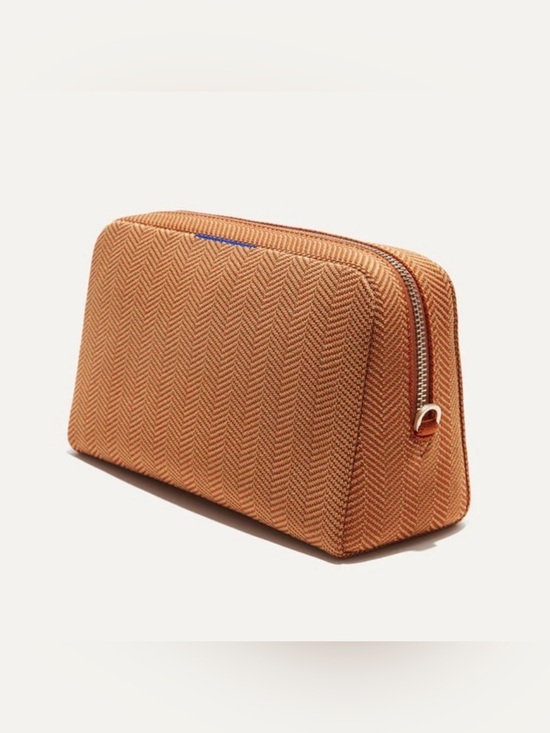 Rothy's Handbags - Rothy’s The Universal Pouch in Amber Herringbone | NWOT 🤎